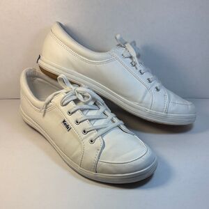 Keds Classic Leather Lace-Up Sneakers